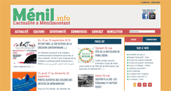 Desktop Screenshot of menil.info